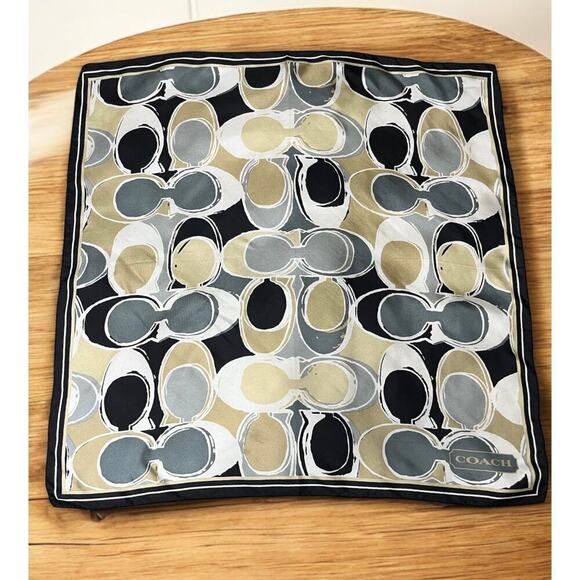 Bundle of Coach Signature Silk Scarves - Picture 6 of 8